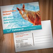 Postkarten zur Prophylaxe-Erinnerung